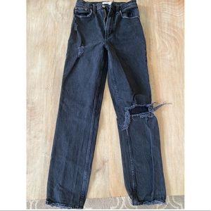 Black Abercrombie & Fitch Jeans. Size 25R.